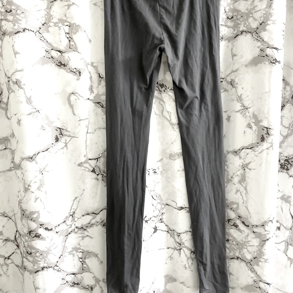 NIGHTCAP ripped legging, lace inset. Gry size 3 - Picture 3 of 4